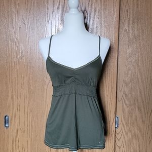 Hollister Green Tank Top